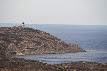 Corsica, 03/09/2017: Punta di Revellata, il promontorio lungo la costa nord occidentale dell'isola,...