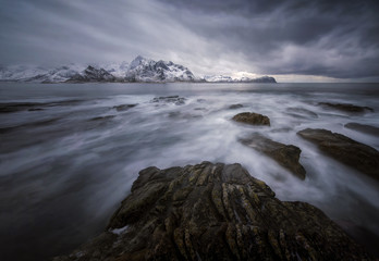 Fototapeta premium Vikten, Lofoten, Norway 2017