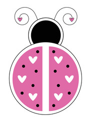 Happy Valentines Day Ladybug