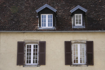 Fototapeta na wymiar Abbaye de Baume les Dames en Franche-Comté