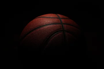 Fotobehang Basketball in Shadow © Tony Deppen