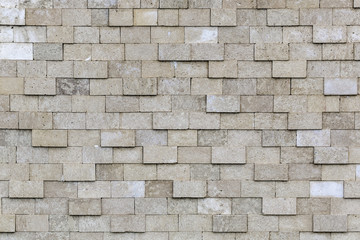 Old Grey Bricks Wall Pattern.