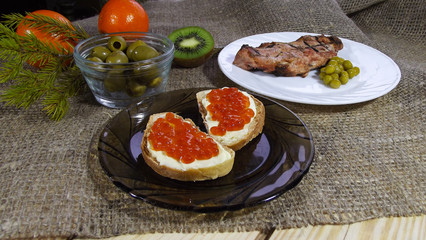 A delicious gala dinner.