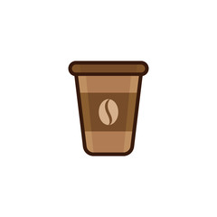 Cup of coffee icon vector design