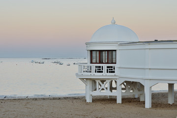 Old resort on the beach of Caleta, Cadiz, Andalusia, Spain © Tomasz Warszewski