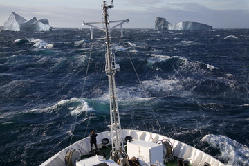 Arctic - Ship in Scoresbysund - Greenland