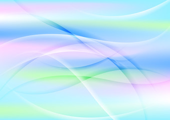 Colorful abstract wavy pattern background