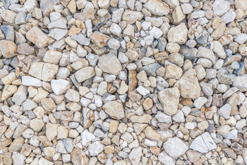 Gravel texture. Gravel background. Stones texture.