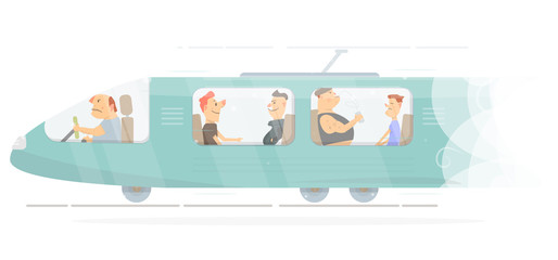 Train. For web banner and site.