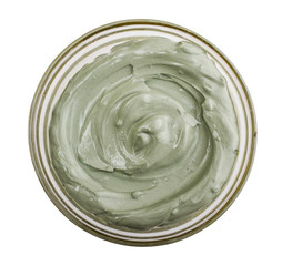Green cosmetic clay