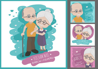 Dzień Babci i Dziadka - obrazy, fototapety, plakaty