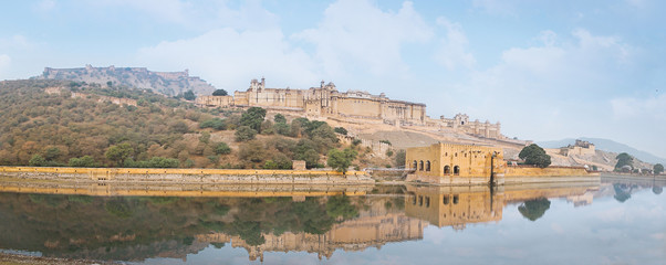  Fort Amber bei Jaipur in Rajasthan, Indien