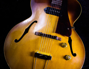 Vintage Jazz Body Archtop - Focus on Body
