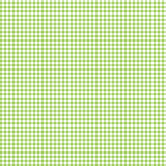 Fototapeta premium Green gingham seamless pattern. Cute apple green repeating plaid for fabric, gift wrap, backgrounds, borders, scrapbooking and more.
