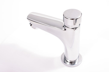 Tap isolated on the white background