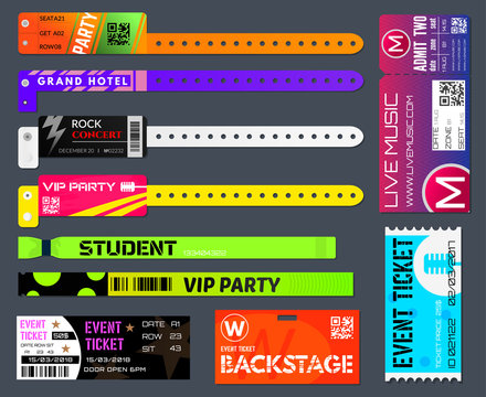 Event bracelets set