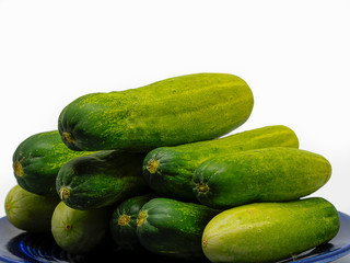 Cucumber healthy food.