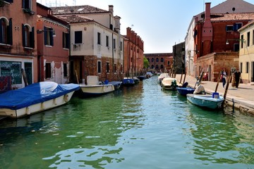 Boats and the canals of Venice