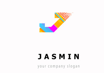 letter J logo Template for your company