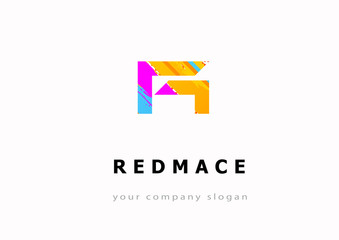 letter R logo Template for your company