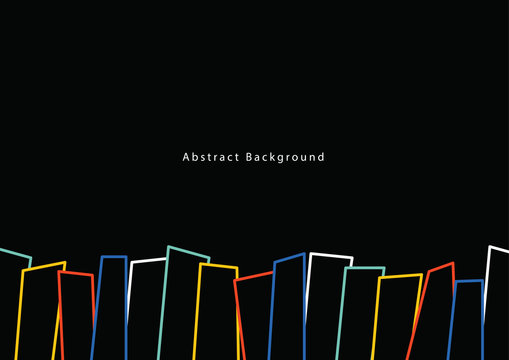 Abstract Background Poster A4 illustration vector. Background concept.