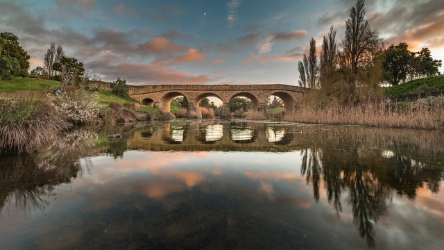 Stone Bridge At Richmond, Tasmania