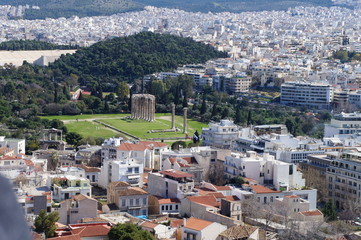 Fototapeta na wymiar Athens Landscape