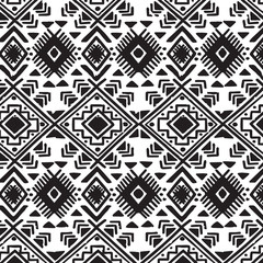 Geometric ethnic oriental pattern traditional Design for background,carpet,wallpaper,clothing,wrapping,Batik,fabric,Vector illustration. aztec abstract geometric print.