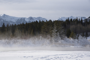 Vermillion Lakes Winter