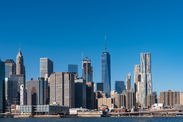 Fototapeta na wymiar ニューヨーク・マンハッタンの風景　日中