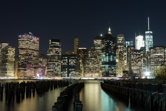 ニューヨーク・マンハッタンの夜景