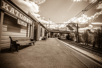 Katoomba Railway Station in Australia