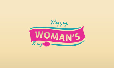 Happy Woman's Day Template