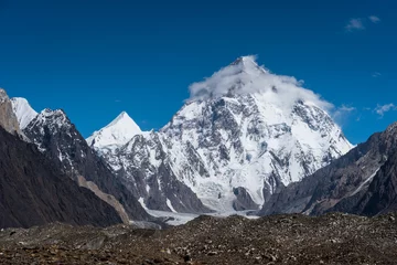 Foto op Plexiglas K2 K2 bergtop, op een na hoogste berg ter wereld, Karakoram, Pakistan