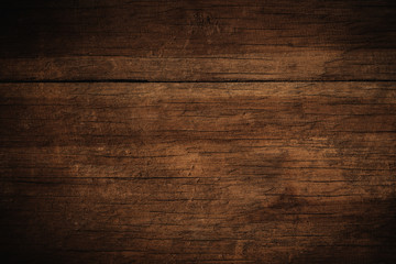 Obraz premium Old grunge dark textured wooden background,The surface of the old brown wood texture