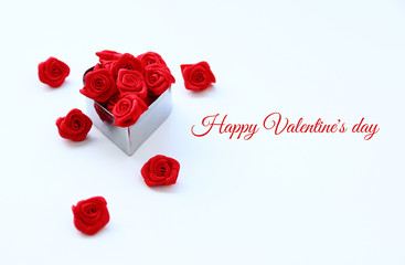  Happy Valentine's day background.Concept Valentine's day