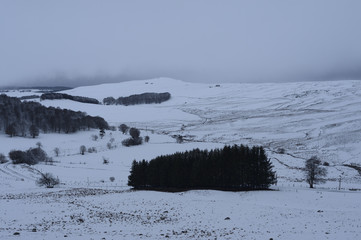 séverac d'aveyron neige