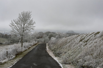 séverac d'aveyron neige hiver