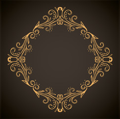 Vignette. Vector drawing