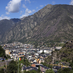 Fototapeta na wymiar Andorra La Vella - Andorra