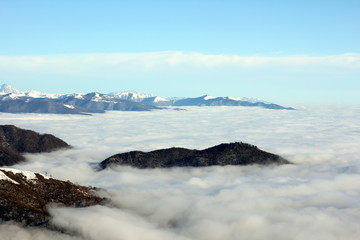 Mountain, sky, paradise