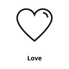 Love line icon