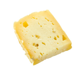 cheese isolated on white