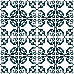 Retro ornamental seamless pattern. Flourished ornate background. Luxury elegant ornament. Vintage element. Template for design. Vector illustration