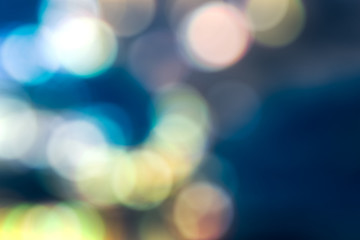 blurry abstract background of sky with bokeh effect