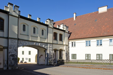 Fototapeta na wymiar Schloss Taxis bei Dischinge
