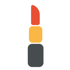 Icon of color beautiful female lipstick 