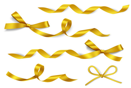 Gold Ribbon Images – Browse 4,375 Stock Photos, Vectors, and Video