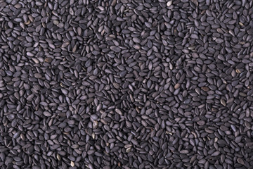 Background of black wild rice.