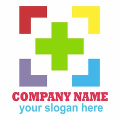 Obraz premium Medical, Cross, Hospital, First aid, Pharmacy, Emergency, Health, Healthy, Medicine, Plus, Heart, Icon, Symbol, Aid, White, Doctor, Isolated, Blue, Illustration, Stock, Logo, Design, Vector, Template
